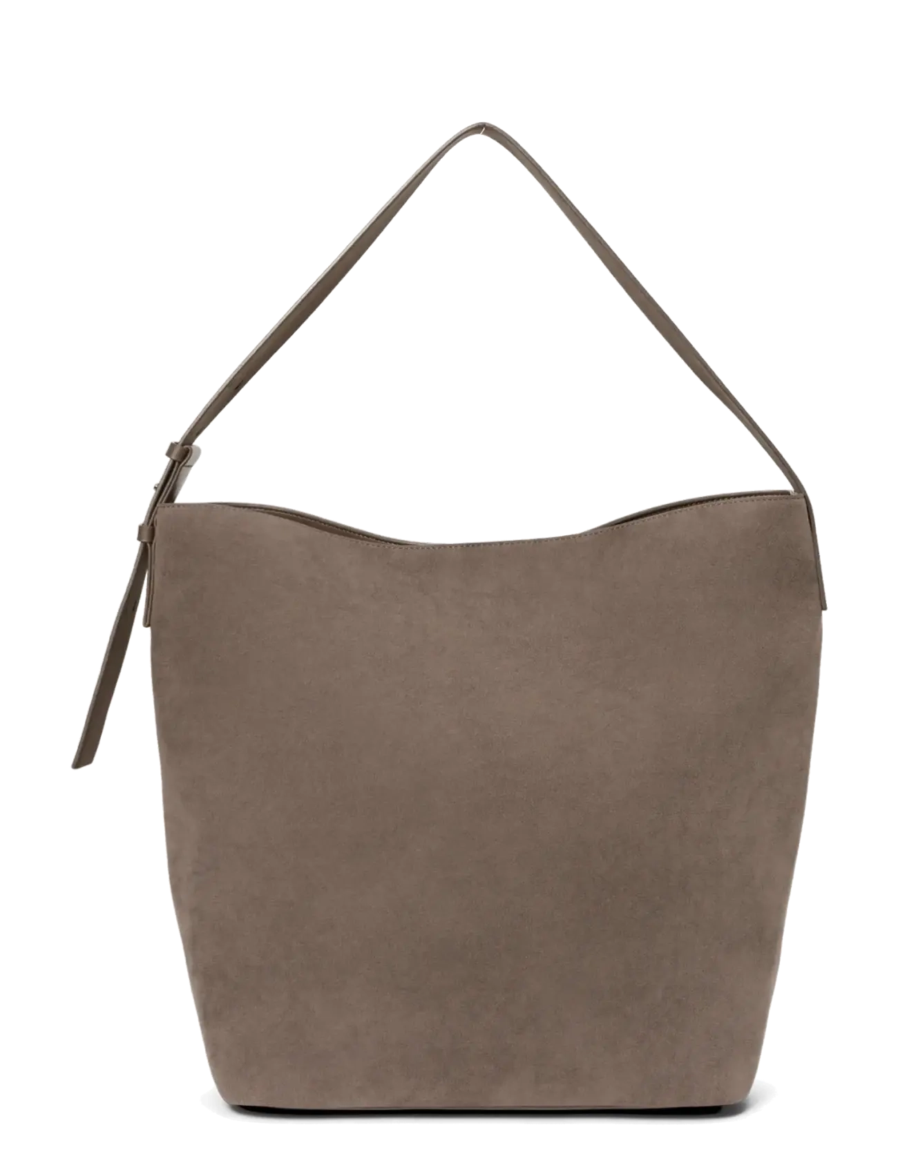 DAY ET Day Imitation Suede Tote - Väskor - MAJOR BROWN / brown
