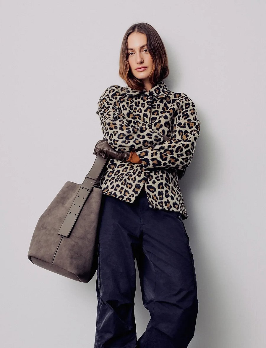 DAY ET - Day Imitation Suede Tote - totes - major brown - 0