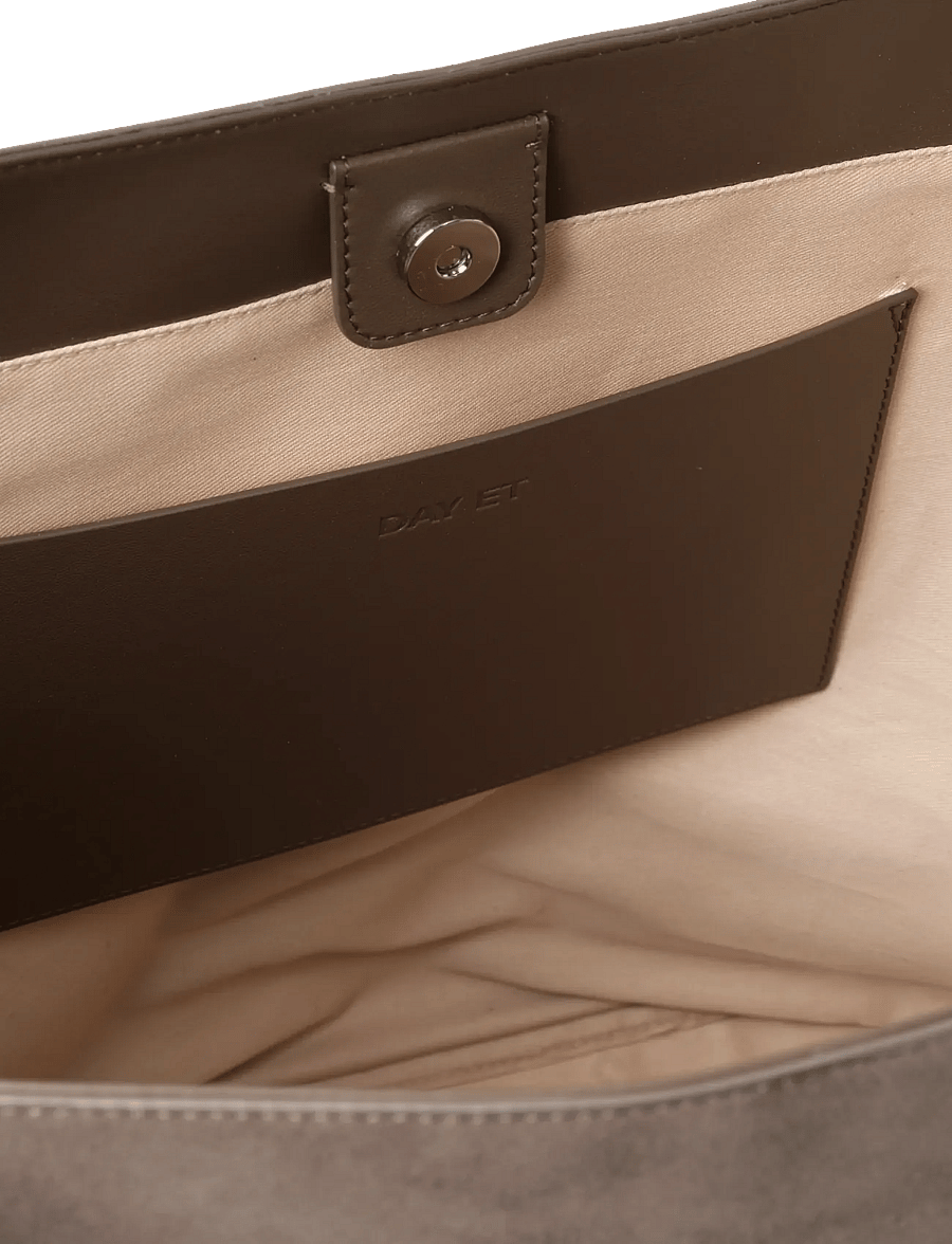 DAY ET - Day Imitation Suede Tote - totes - major brown - 3