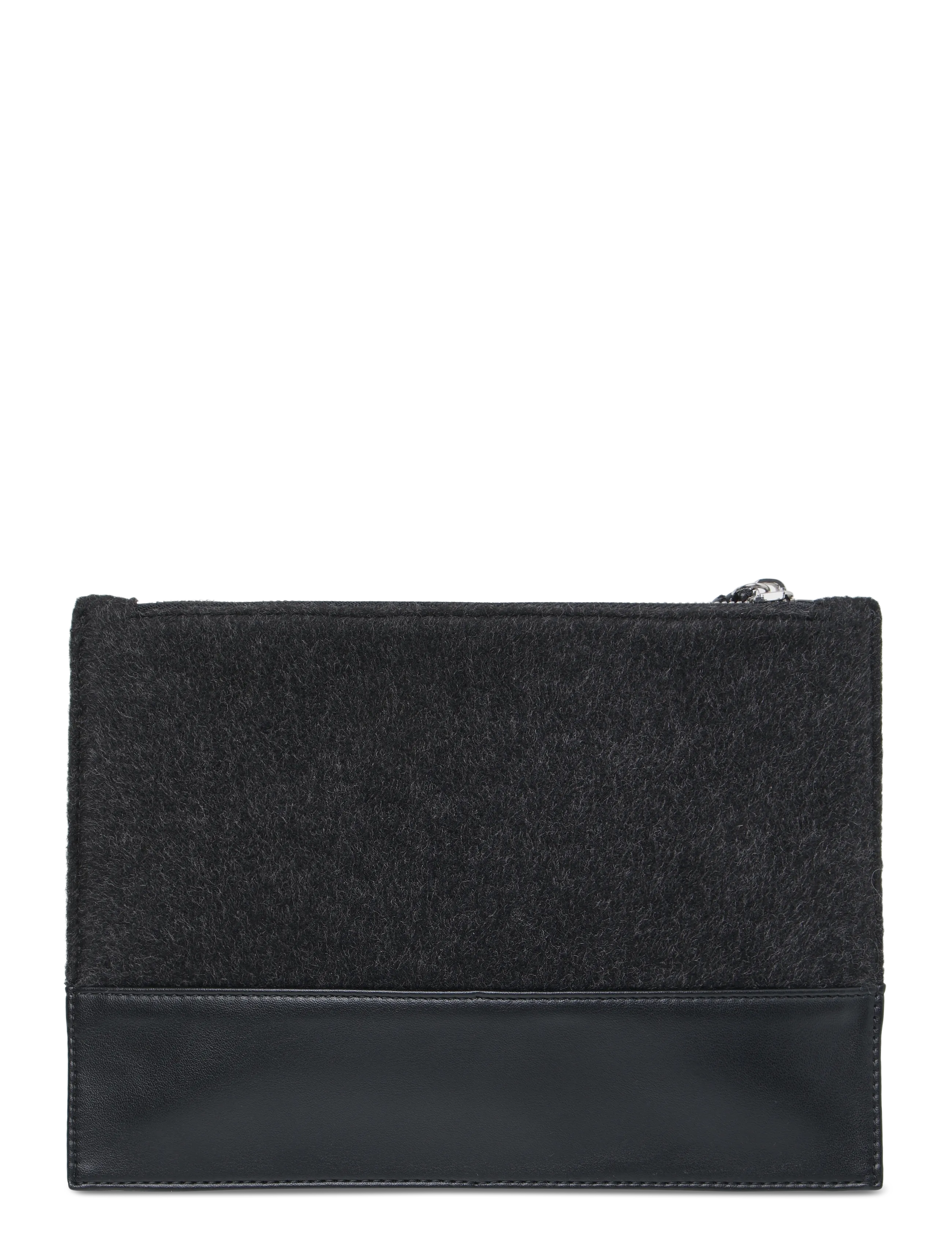 DAY ET - Day Lux Wool Pouch - dark grey mel - 1