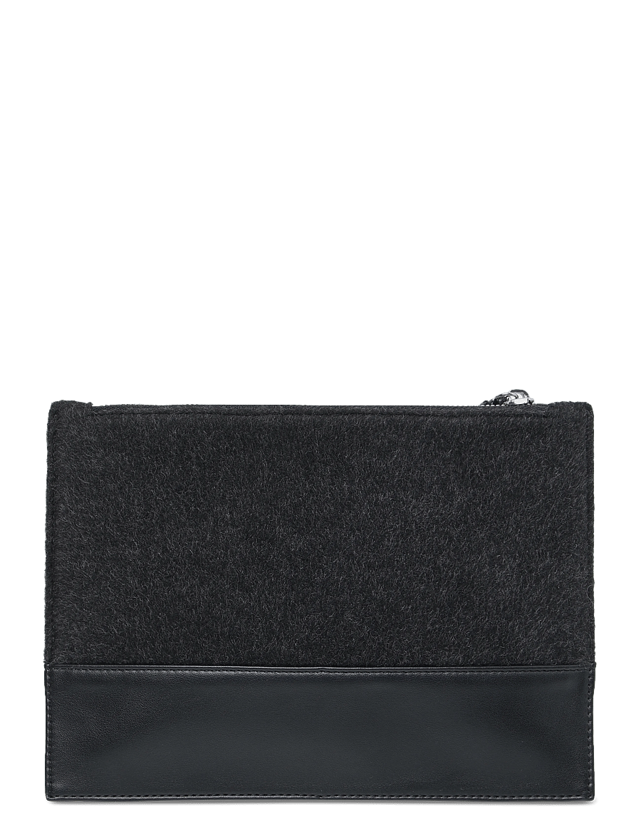 DAY ET - Day Lux Wool Pouch - dark grey mel - 1