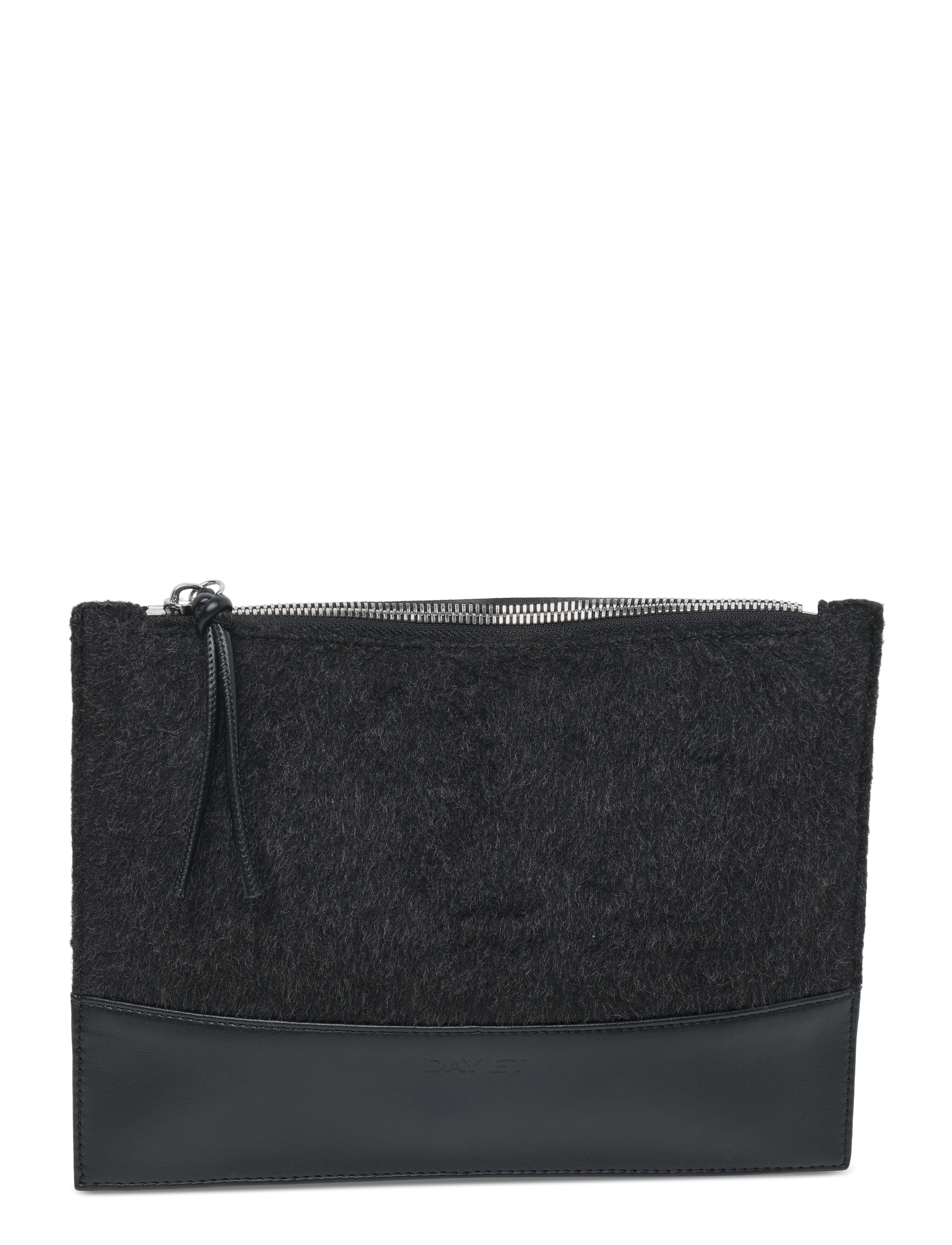 DAY ET - Day Lux Wool Pouch - dark grey mel - 2