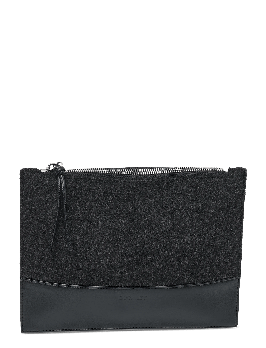 DAY ET - Day Lux Wool Pouch - dark grey mel - 2