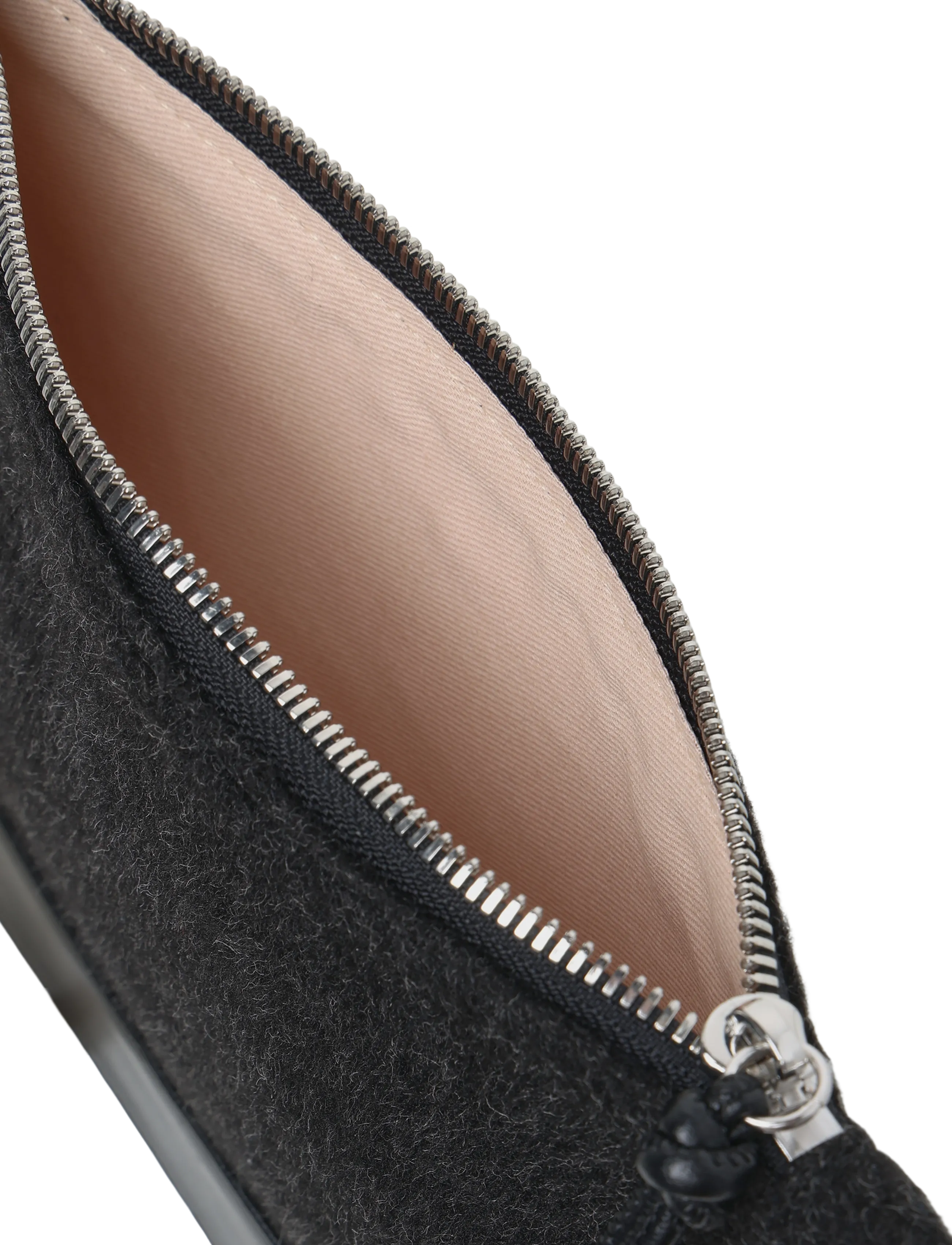 DAY ET - Day Lux Wool Pouch - dark grey mel - 4