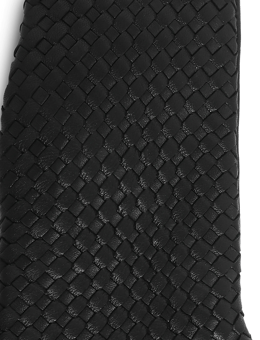 DAY ET - Day Leather Braided Mittens - lederhandschuhe - black - 2