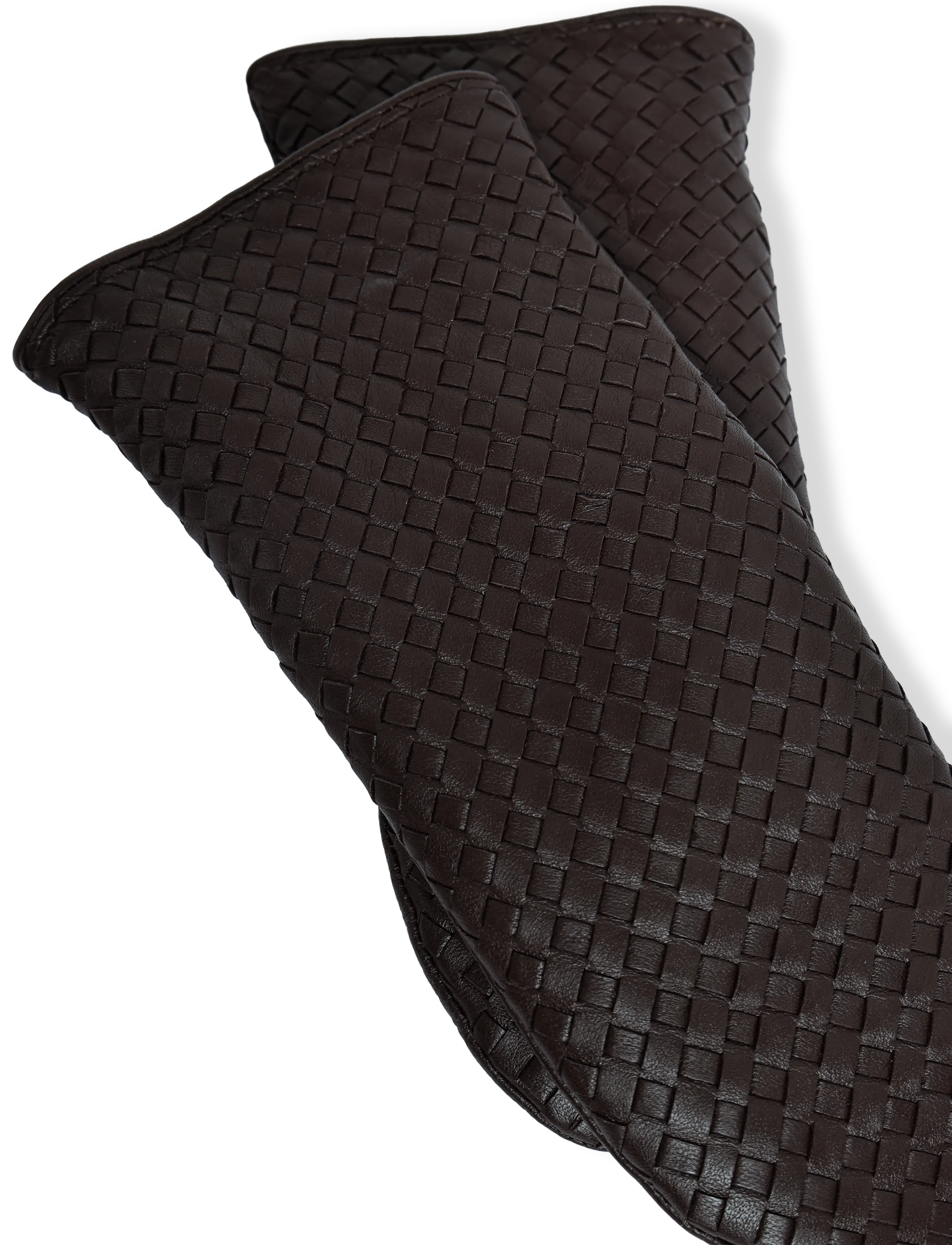 DAY ET - Day Leather Braided Mittens - luffer - coffee bean - 3