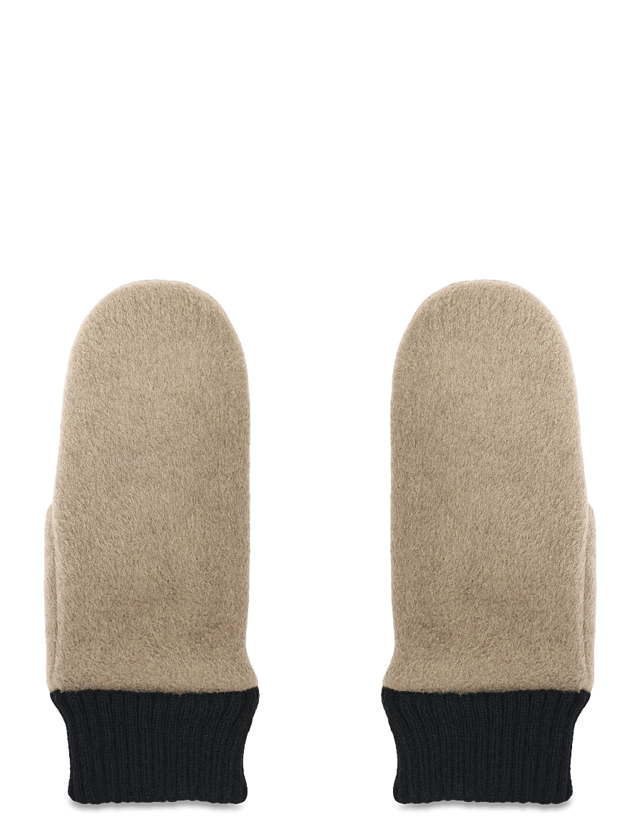 DAY ET - Day Woolen Mittens - tumvantar - chocolate chip - 0