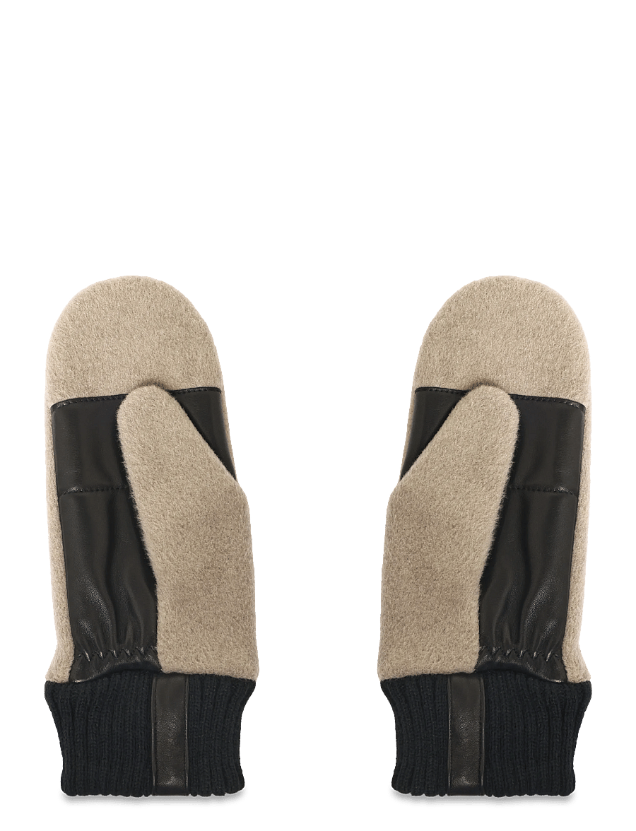 DAY ET - Day Woolen Mittens - tumvantar - chocolate chip - 1