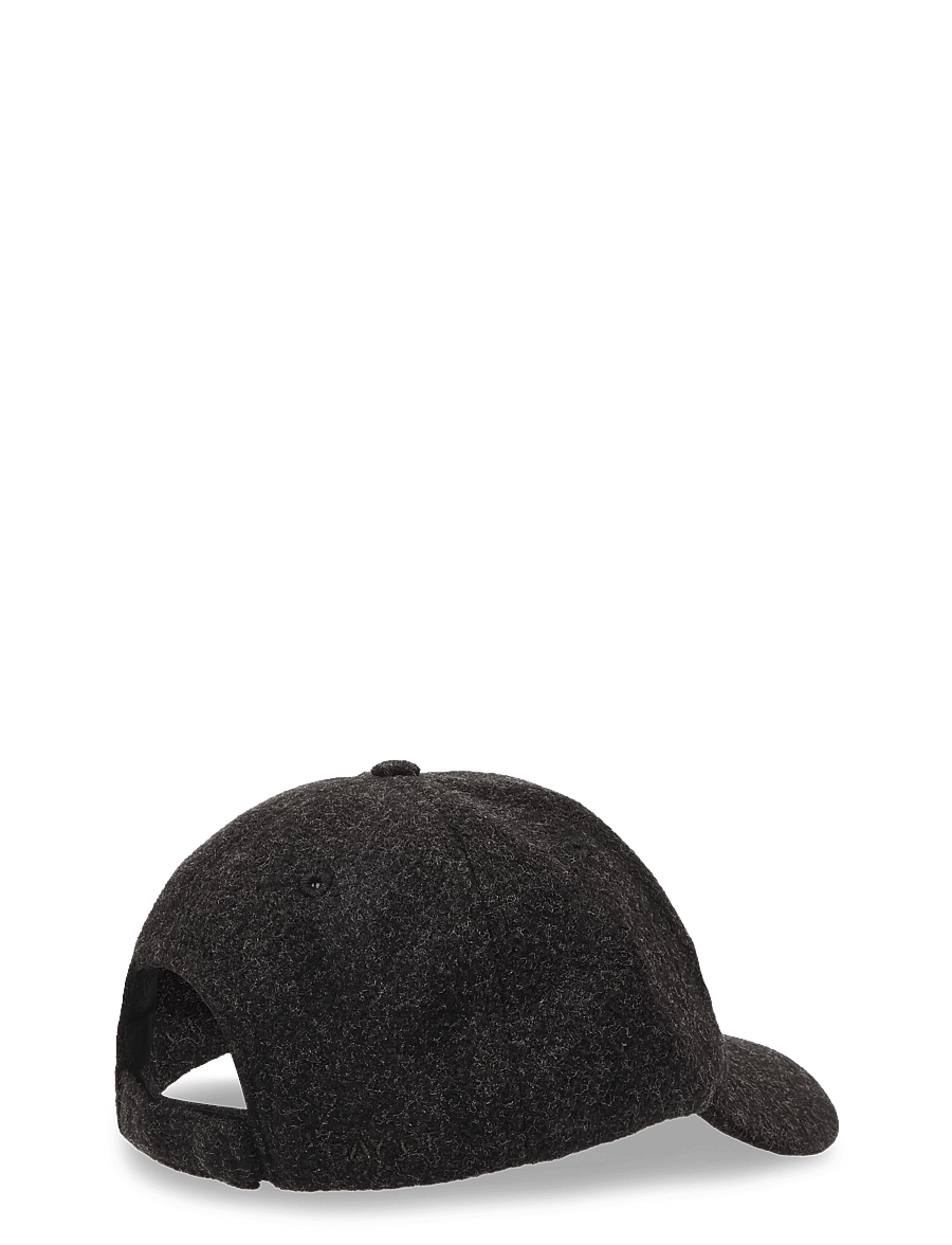 DAY ET - Day Woolen Cap - kappen - dark grey mel - 1