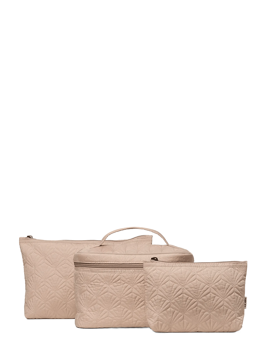 DAY ET - Day RE-Q Scallop Set 3 - toiletartikler - brush beige - 0