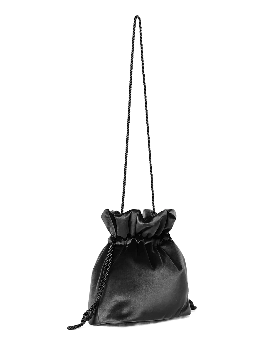 DAY ET - Day Soft Padded Velvet Handbag - handtaschen - obsidian - 1