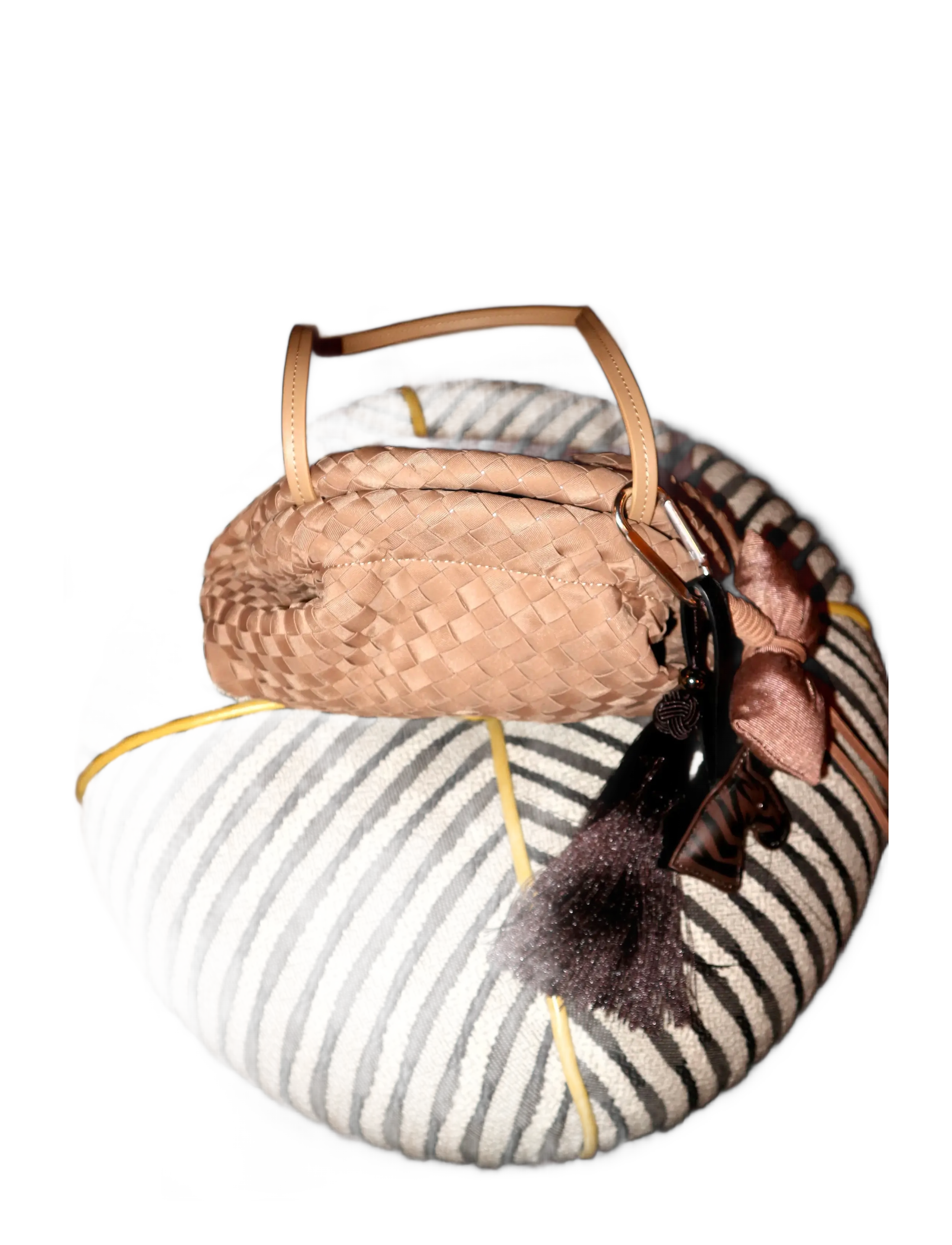 DAY ET - Day Braiding Clutch - handtaschen - brush beige - 1