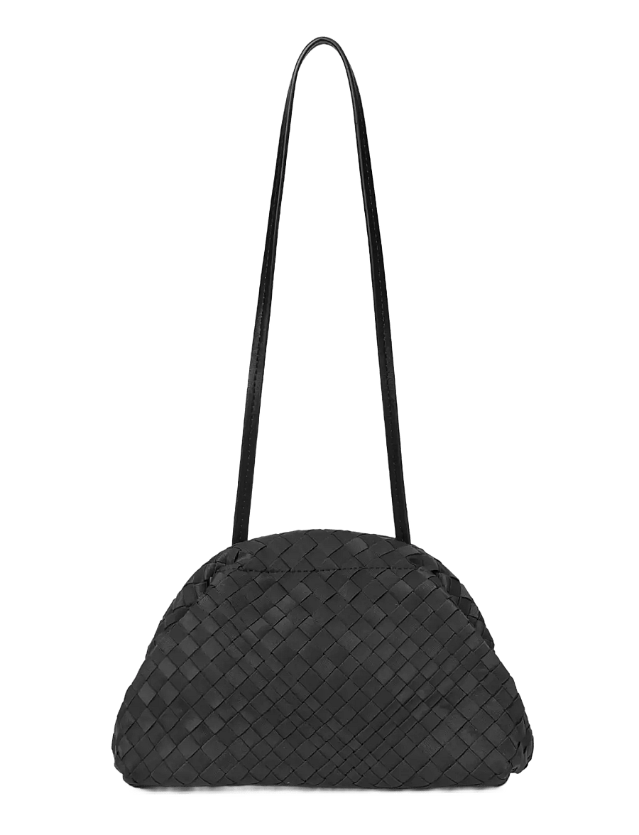 DAY ET - Day Braiding Clutch - håndtasker - obsidian - 0