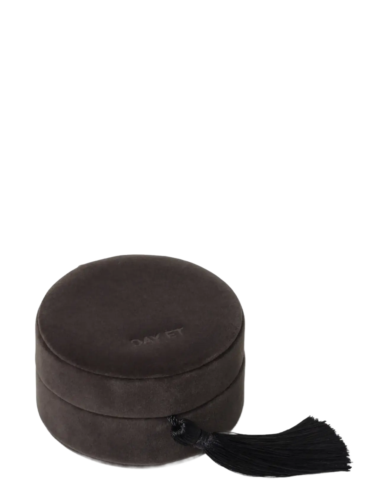 DAY ET Day Soft Velvet Jewel Round - Accessories - OBSIDIAN / black