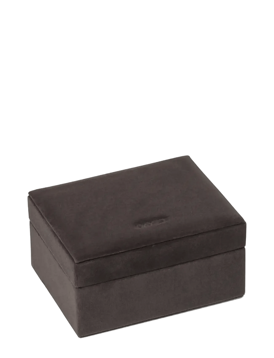 DAY ET - Day Velvet Jewelry Case Small - smykkeskrin - obsidian - 0
