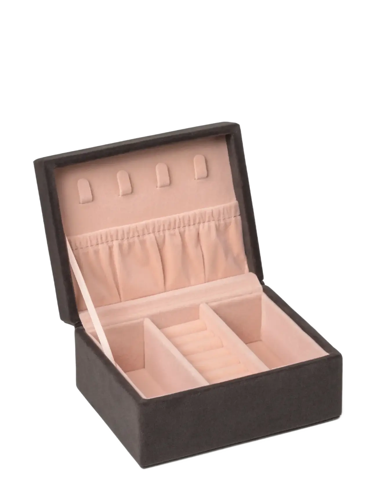 DAY ET - Day Velvet Jewelry Case Small - jewellery boxes - obsidian - 1