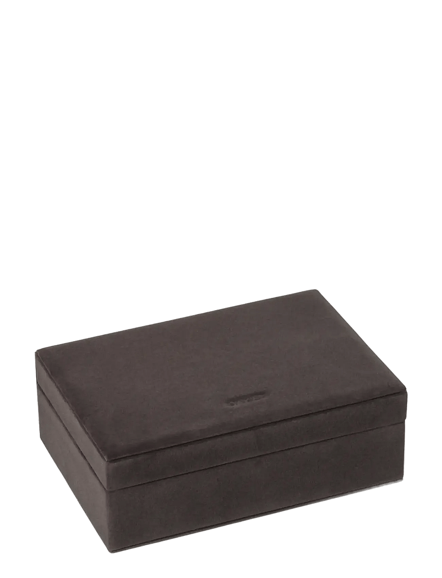 DAY ET - Day Velvet Jewelry Case Medium - smykkeskrin - obsidian - 0