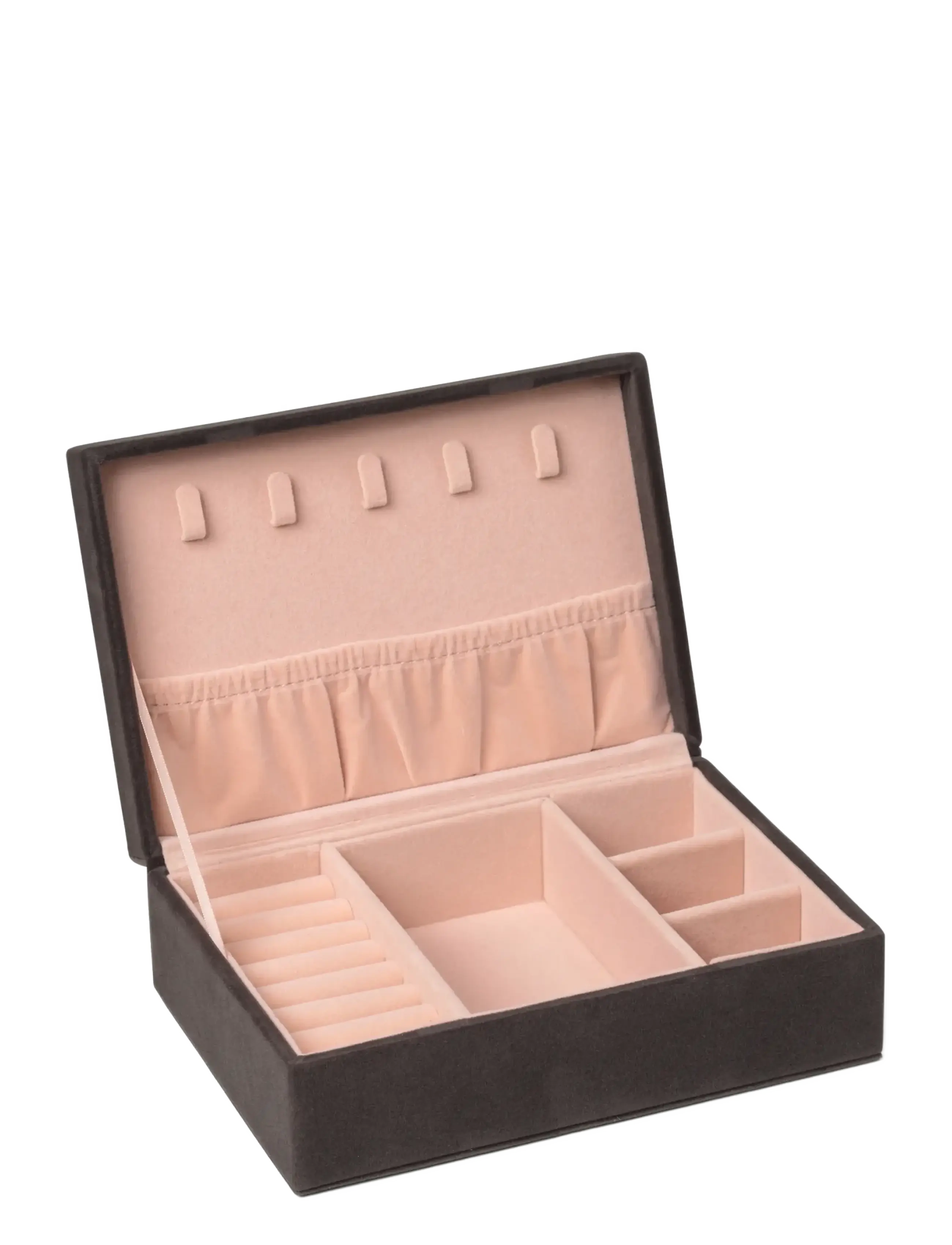 DAY ET - Day Velvet Jewelry Case Medium - jewellery boxes - obsidian - 1