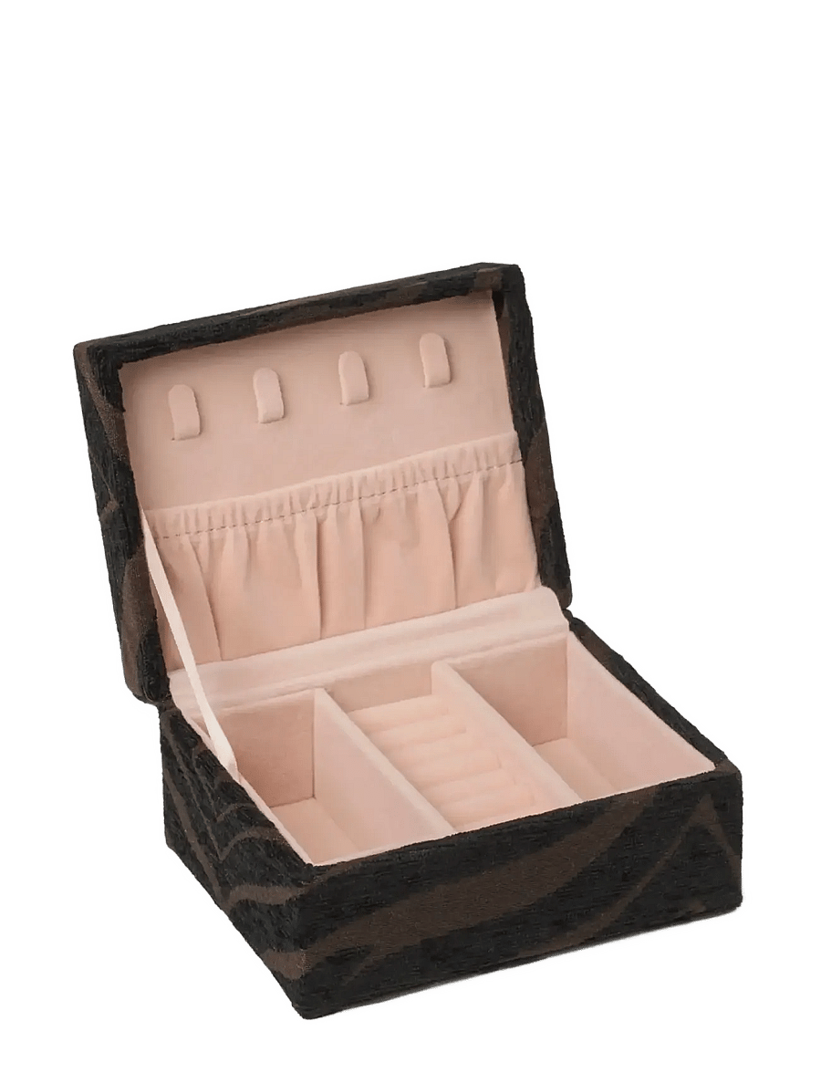 DAY ET - Day Zebra Jewelry Case Small - schmuckschatullen - coffee bean - 1