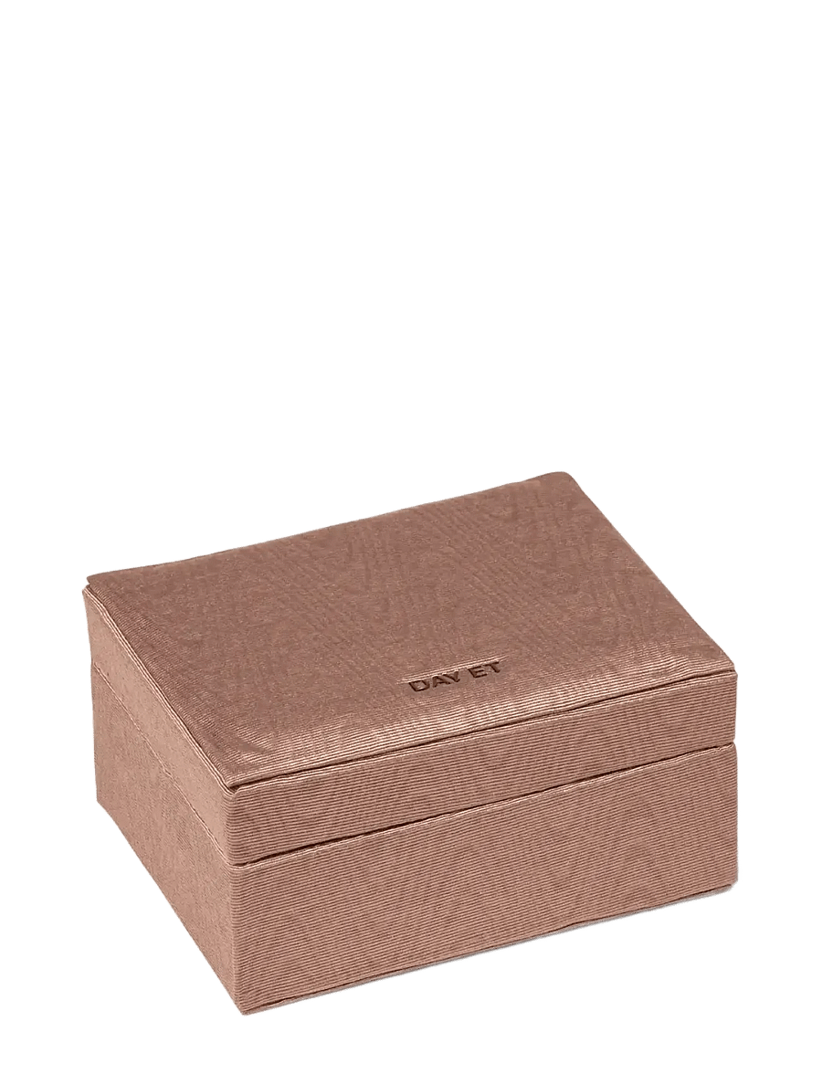 DAY ET - Day Moiré Jewelry Case Small - ginger snap - 0