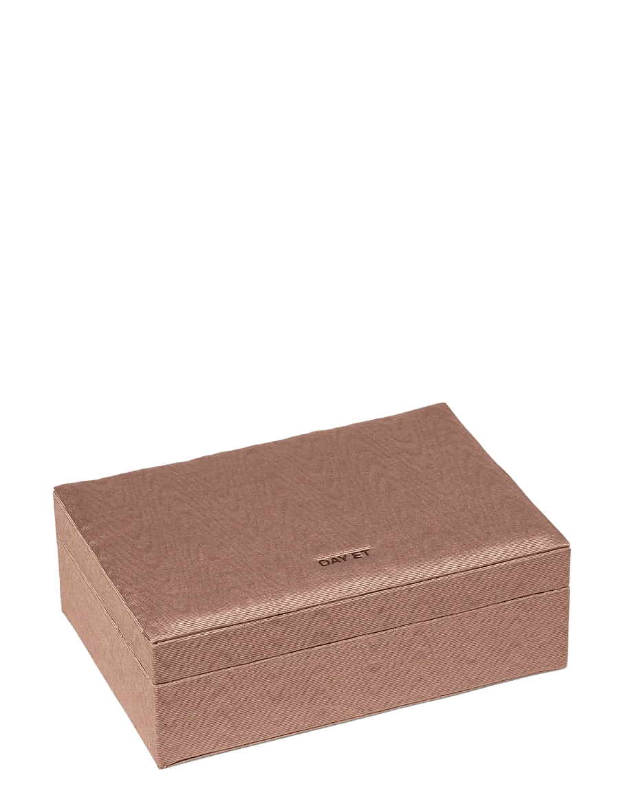 DAY ET - Day Moiré Jewelry Case Medium - smykkeskrin - ginger snap - 0
