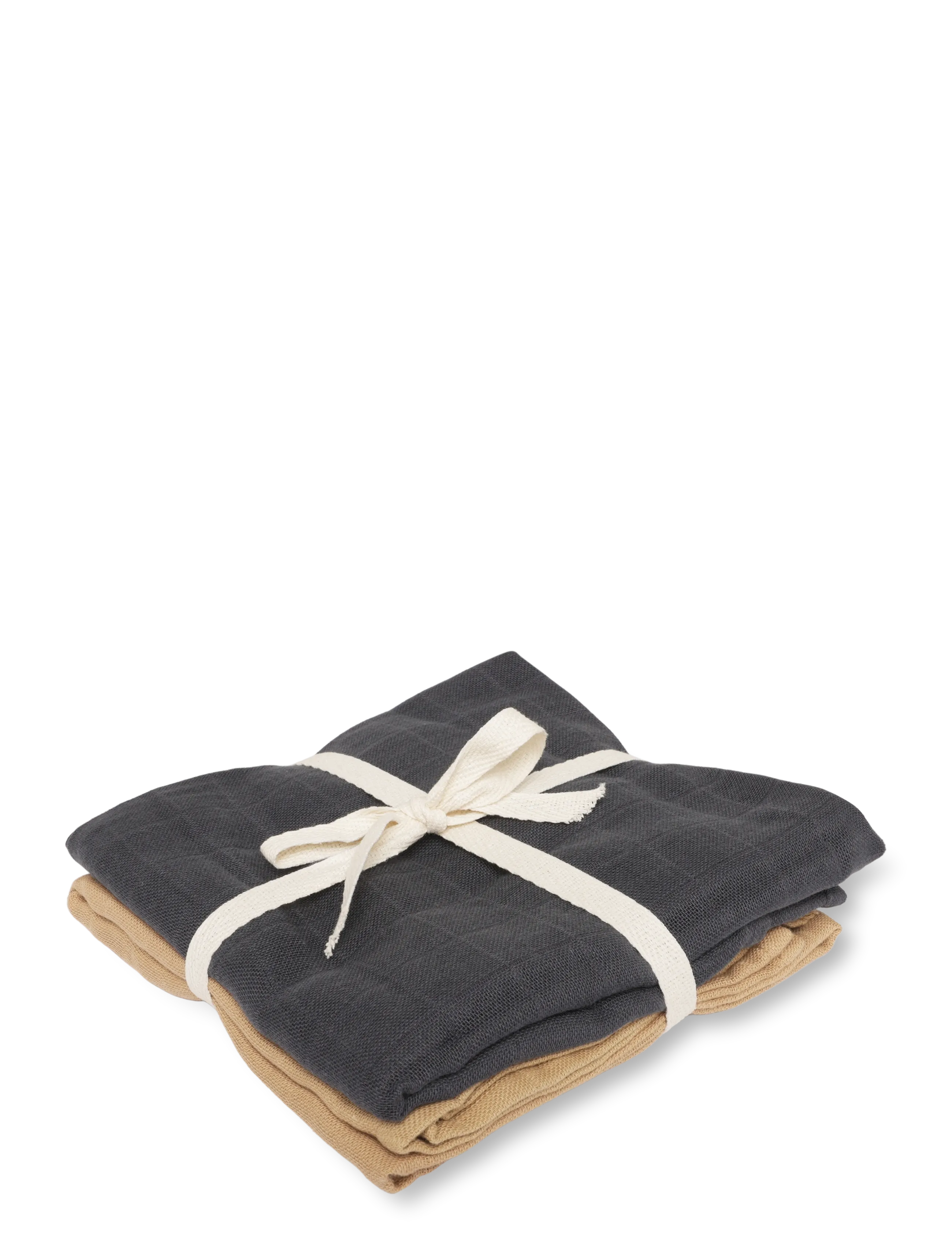 DAY ET DAY ET MINI OR-S Muslin 2-pack - Schlafen - LICORICE / black