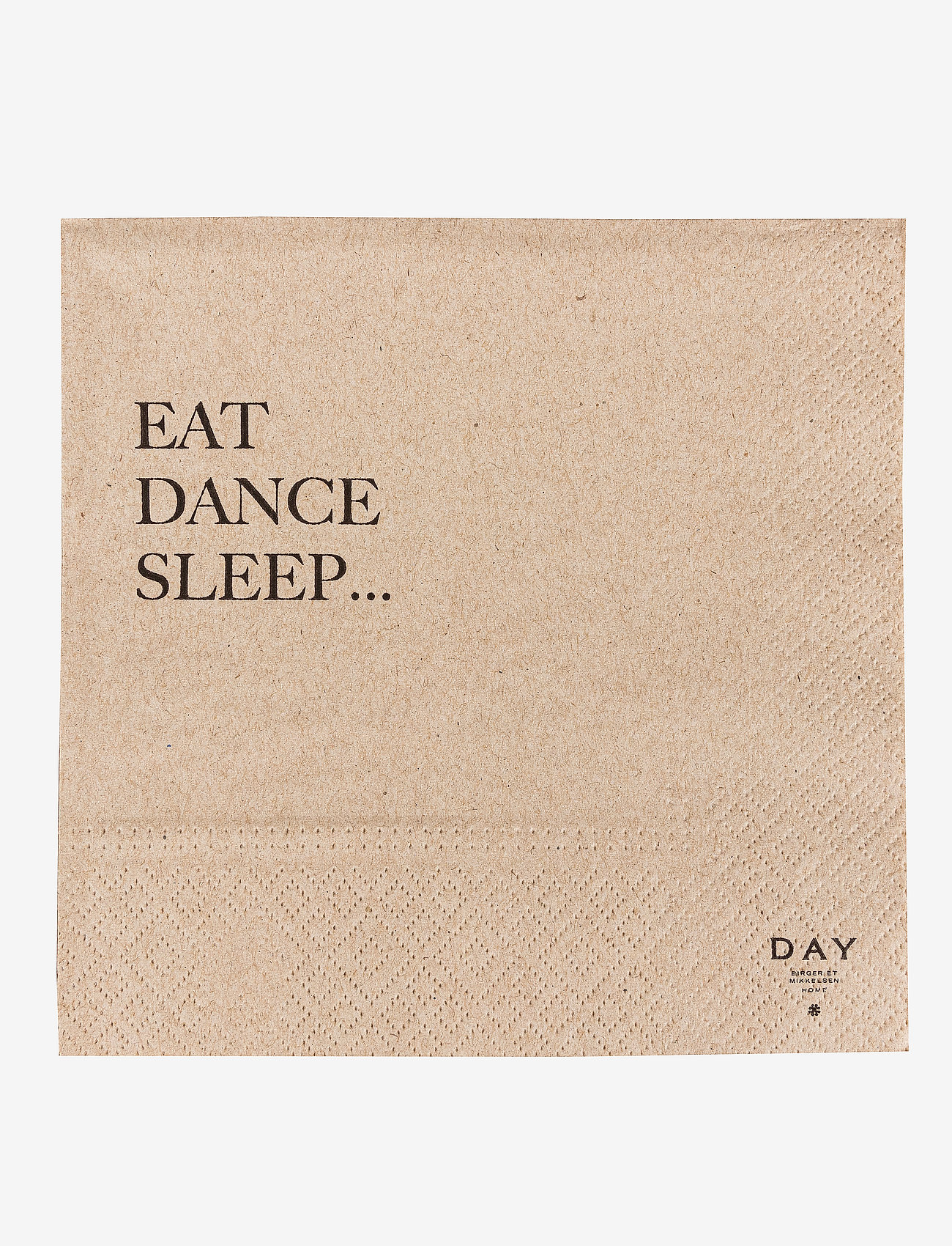 DAY Home - Day Paper Napkin - papirservietter - brown - 0