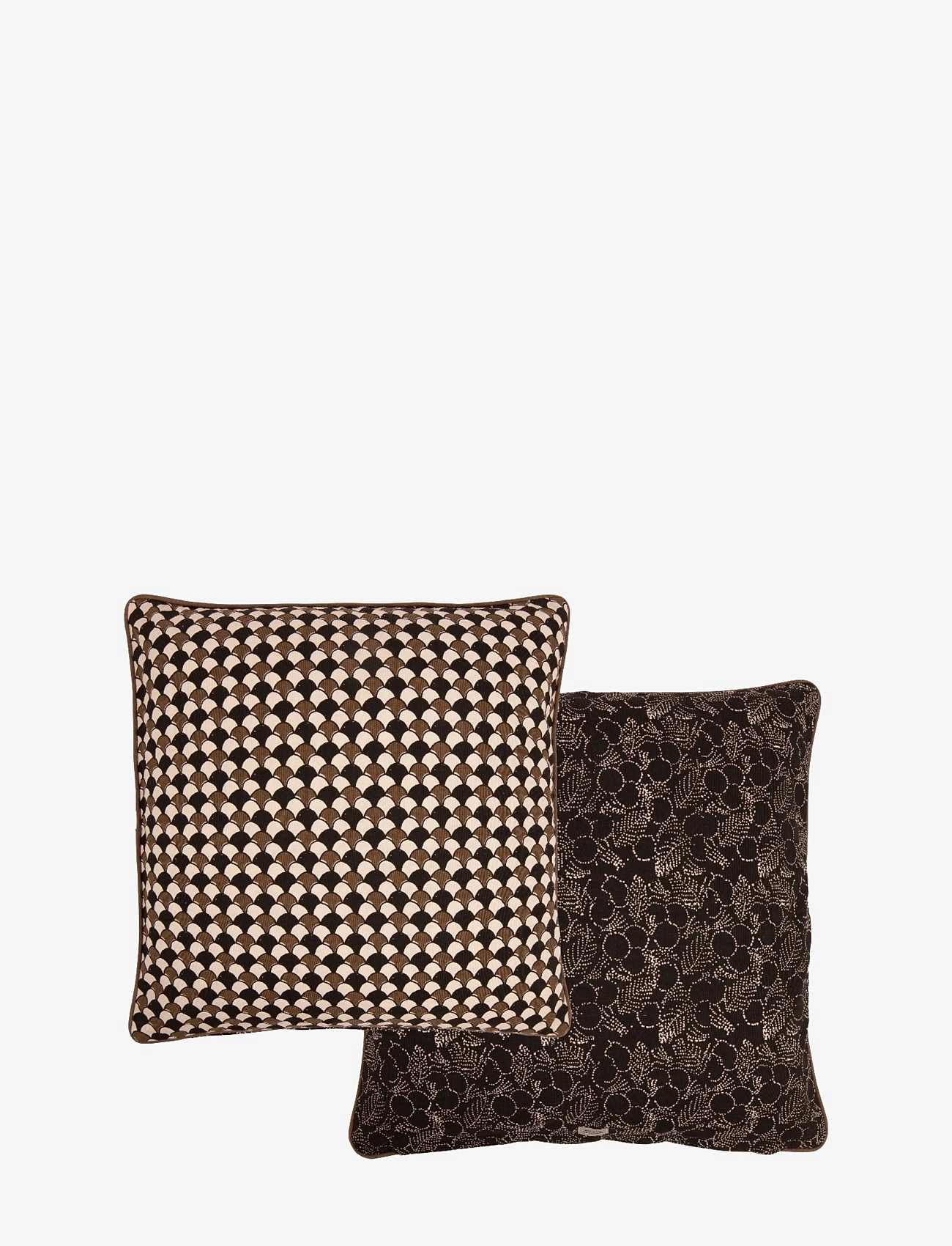DAY Home Day Roof Cushion cover - Pudebetræk - OFF WHITE/SHITAKE/BLACK / multi