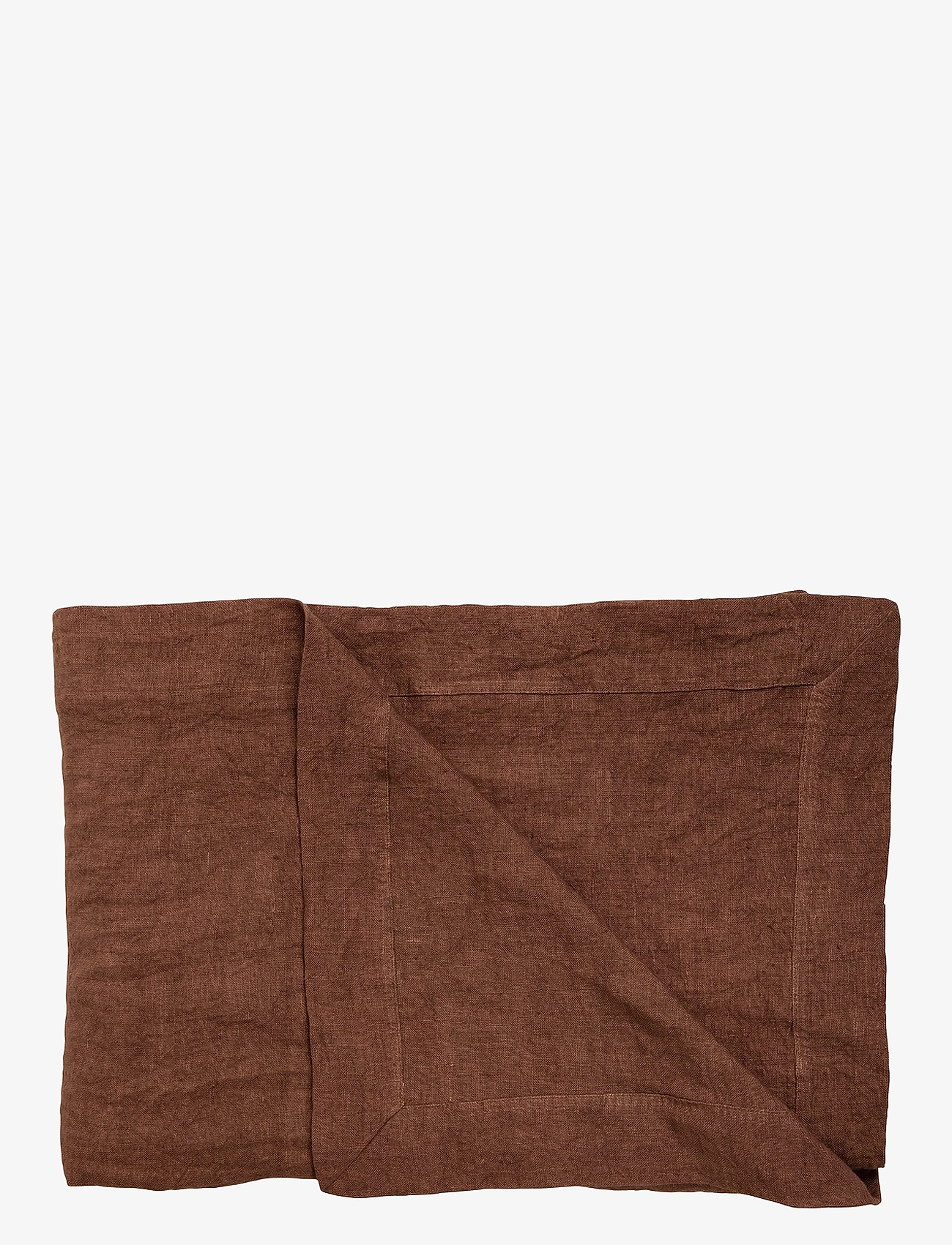 DAY Home Day Linen Blanket, 140X220 cm, Cushions & Blankets, Braun - Blankets Throws, Homeware