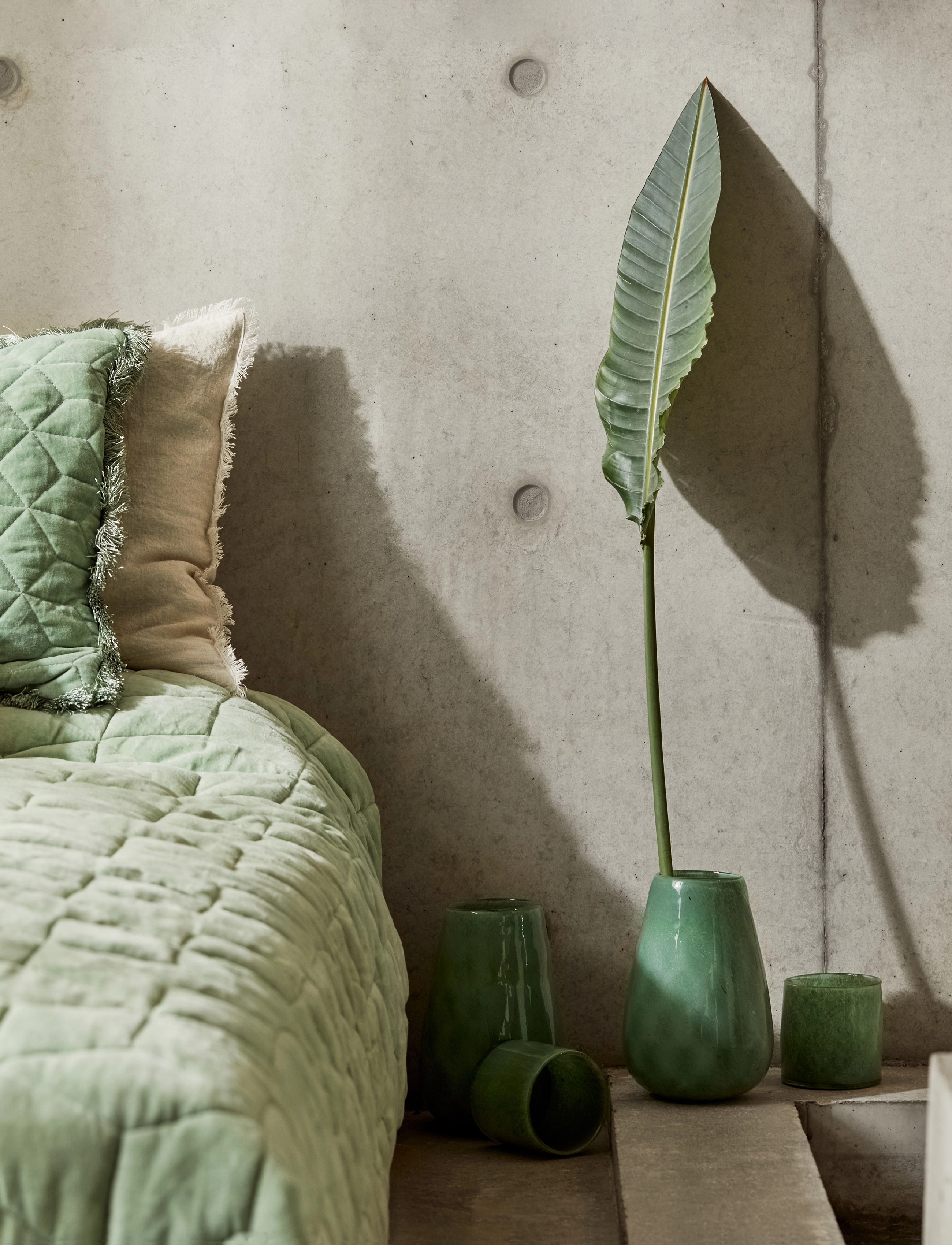 DAY Home Day Vaso, H23 cm, Green, Vaser > Store Vaser, Unisex