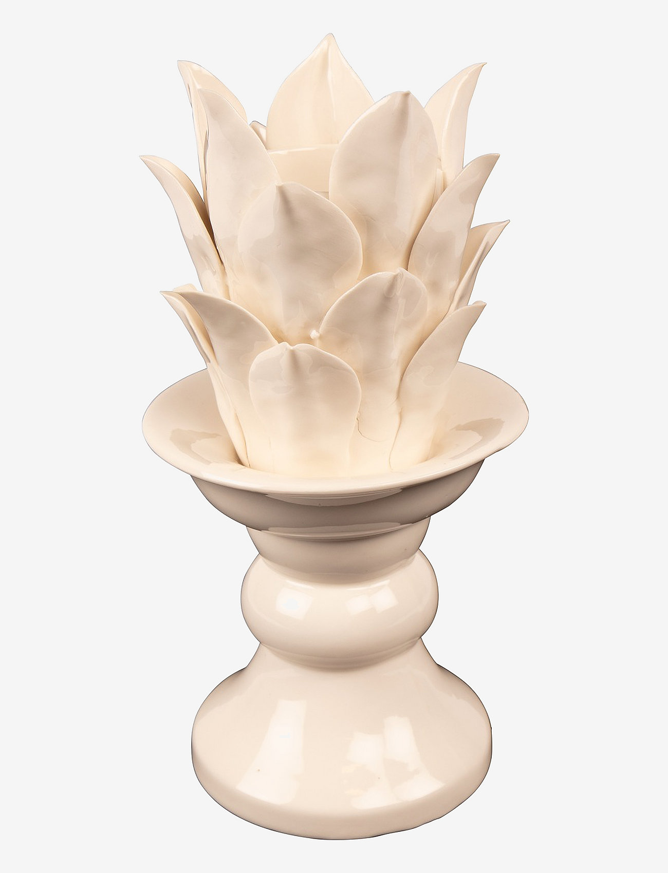DAY Home - Day Blumen Vase - duże wazony - shiny white - 0