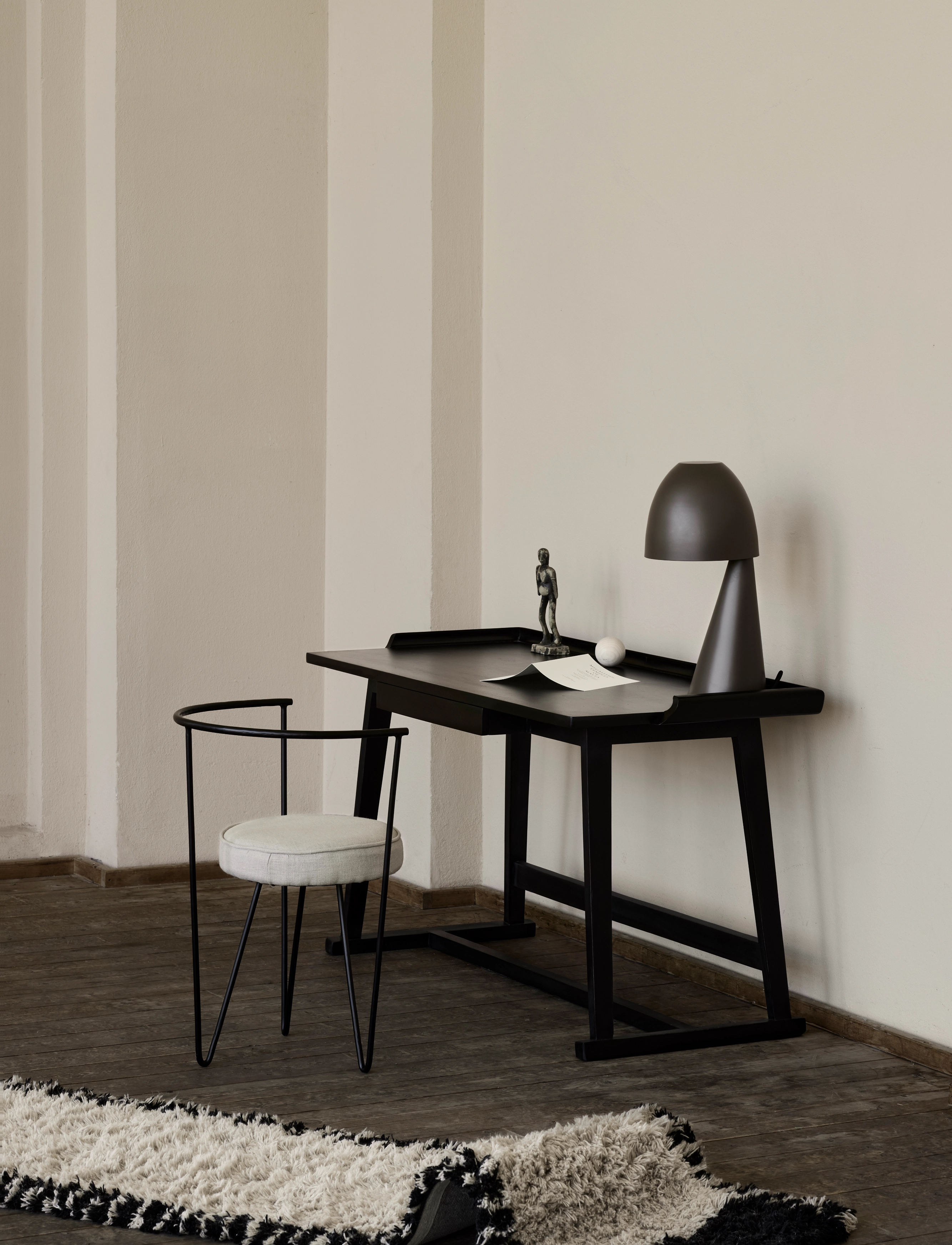 DAY Home Day Porto Bordlampe Shitake, H:49 cm, Brown, Lamper > Bordlamper, Unisex