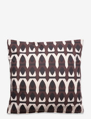 Day Contrast cushion cover - BLACK; BROWN; OFF WHITE