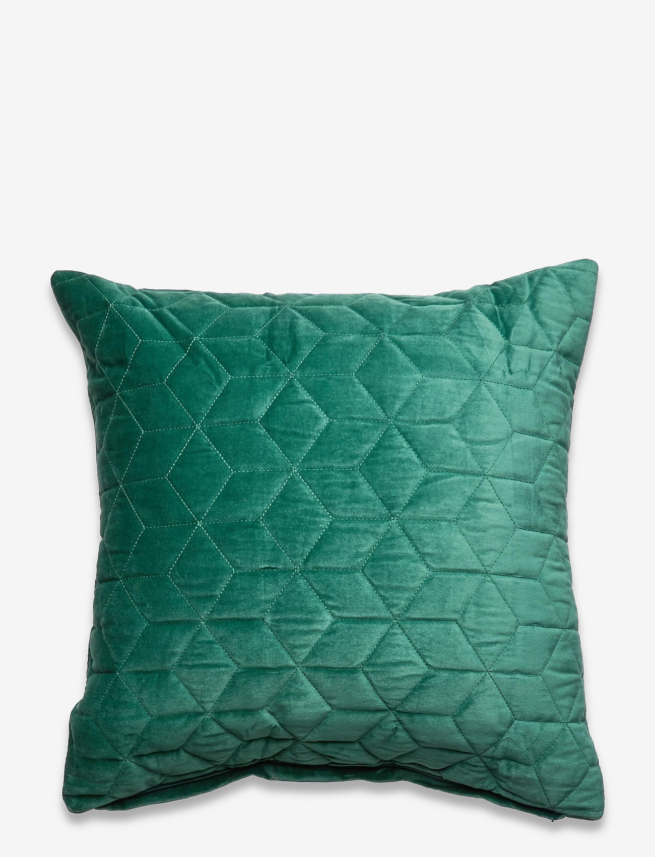 DAY Home - Day Quilted velvet cushion cover - padjakatted - green - 0