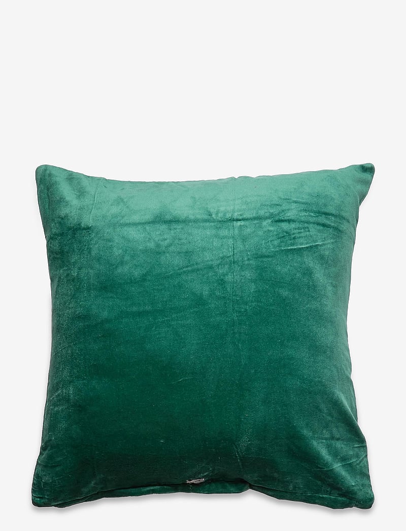 DAY Home - Day Quilted velvet cushion cover - padjakatted - green - 1