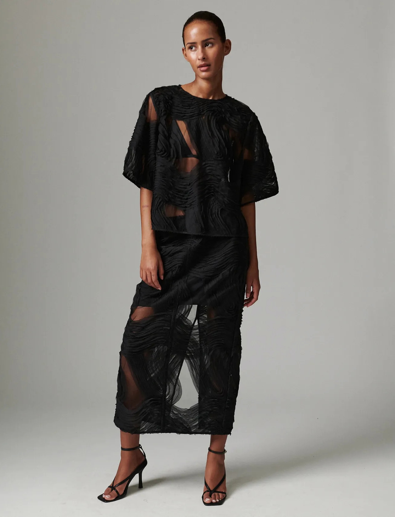Day Birger et Mikkelsen Emsa - Crochet Lacy - Black - 32