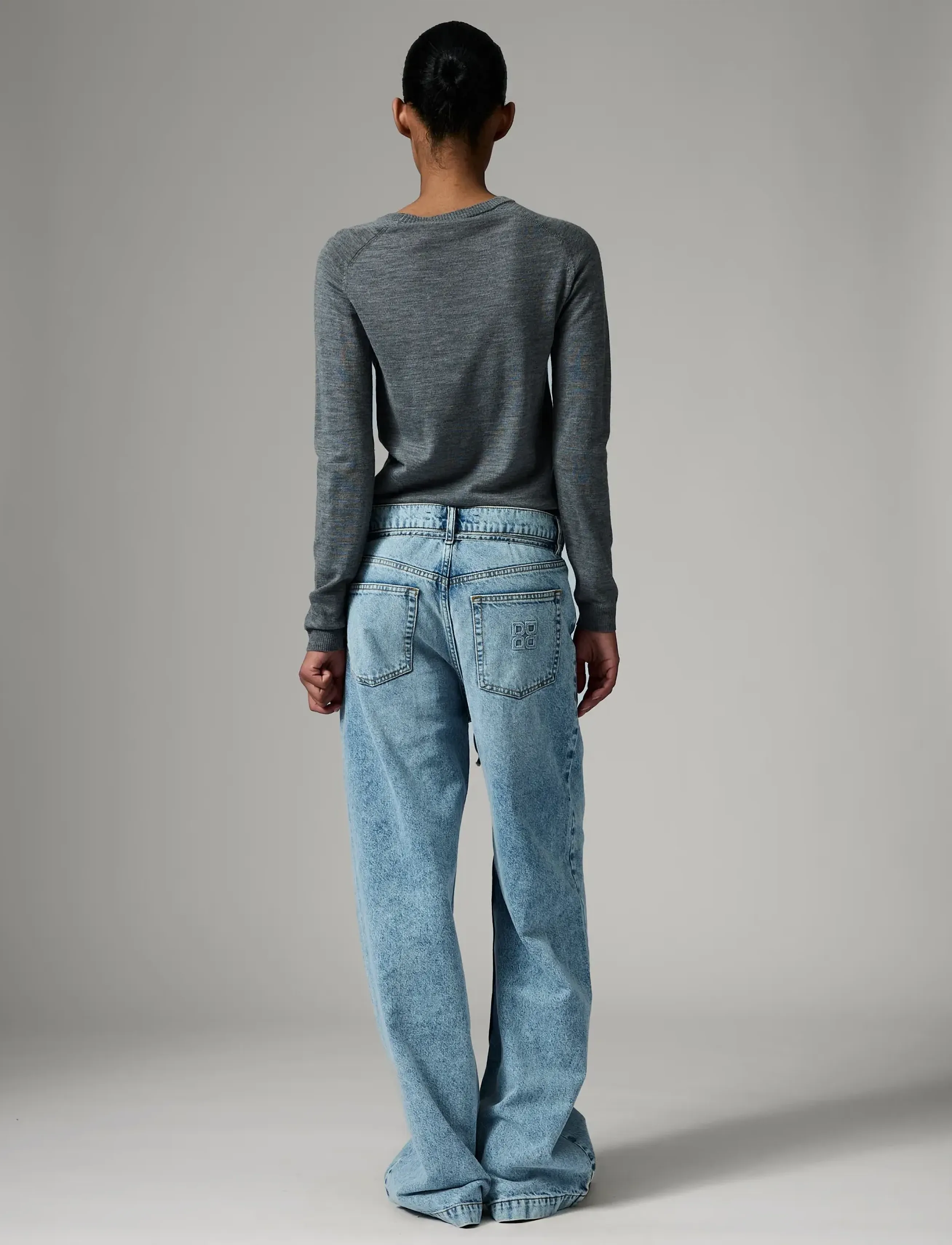 Day Birger et Mikkelsen - Annabelle - Daily Elements - trøjer - medium grey melange - 4