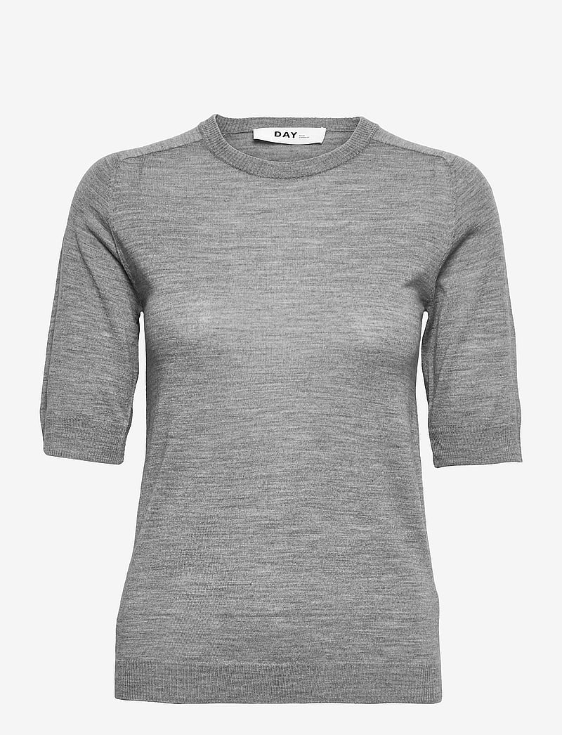 Day Birger et Mikkelsen - Carolina - Daily Elements - trøjer - medium grey melange - 1
