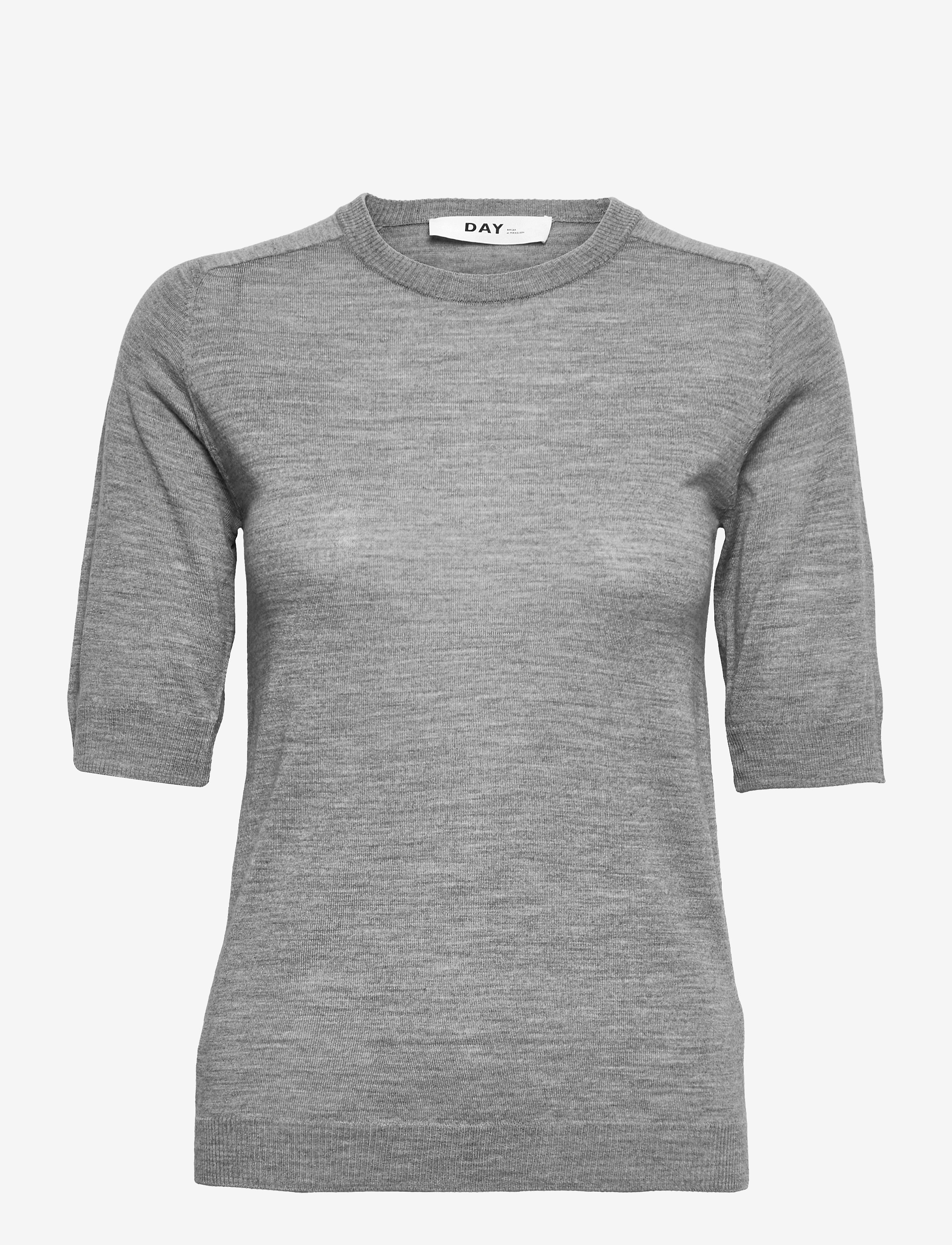 Day Birger et Mikkelsen Carolina - Daily Elements - Transitional Layering - MEDIUM GREY MELANGE / grey