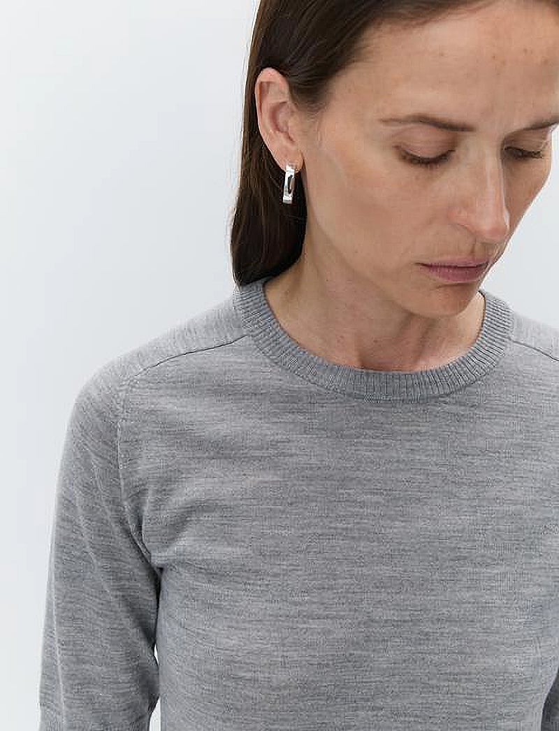 Day Birger et Mikkelsen - Carolina - Daily Elements - trøjer - medium grey melange - 4