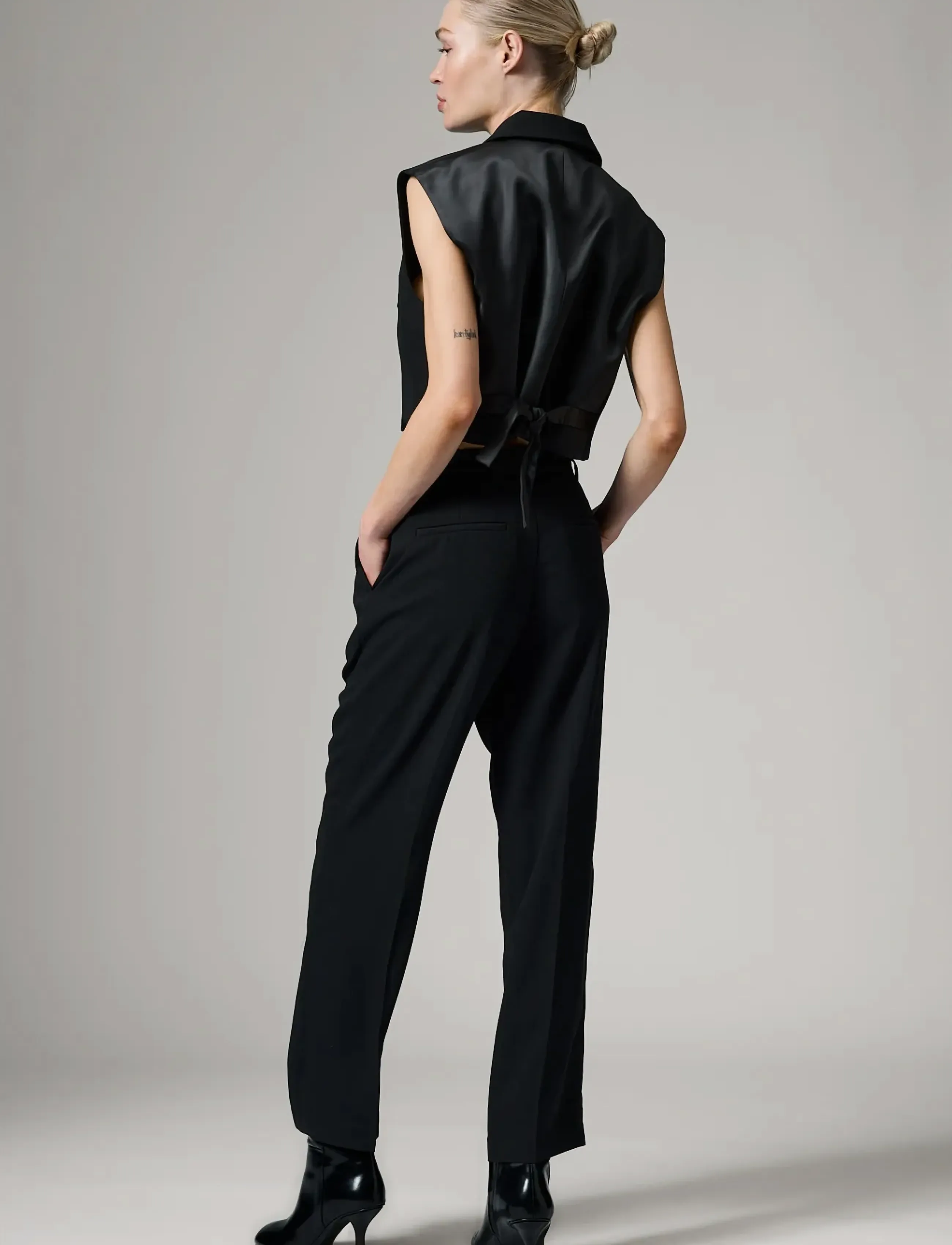 Day Birger et Mikkelsen - Classic Lady - Classic Gabardine - kostymbyxor - black - 2