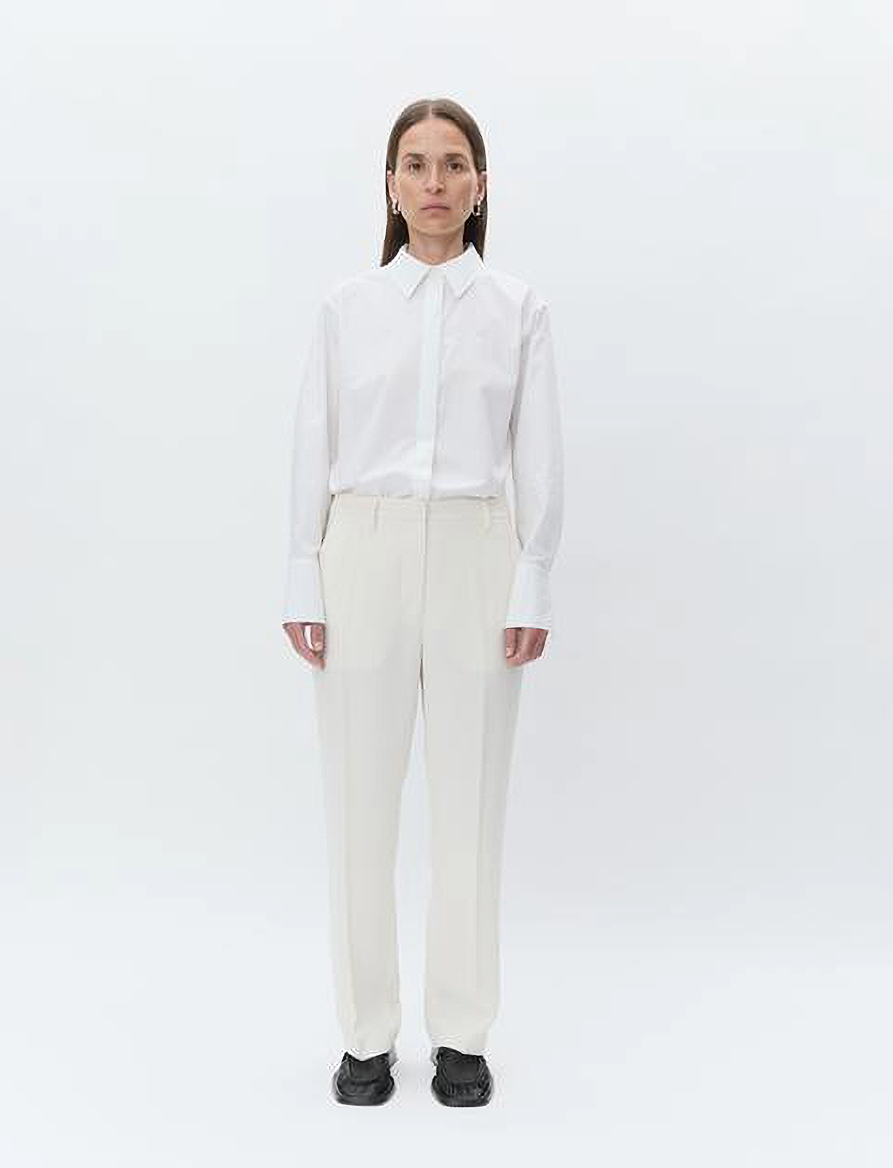 Day Birger et Mikkelsen Classic Lady - Classic Gabardine, 32, White, Bukser > Jakkesætsbukser, Dame