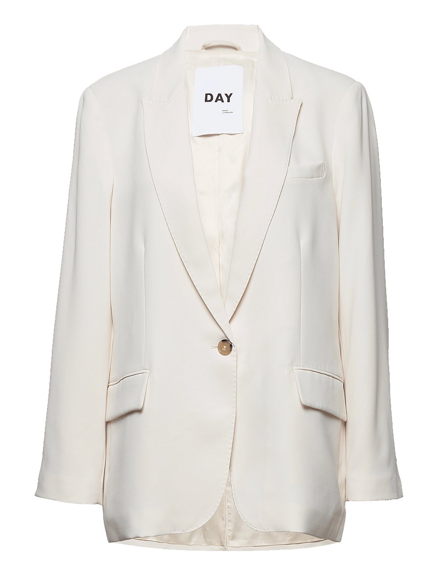 Day Birger et Mikkelsen - Hector - Classic Gabardine - einreihige blazer - ivory shade - 0
