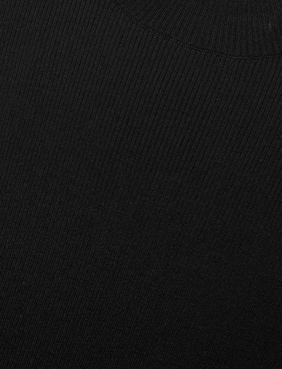 Day Birger et Mikkelsen - Sierra - Daily Elements - megztiniai su aukšta apykakle - black - 2