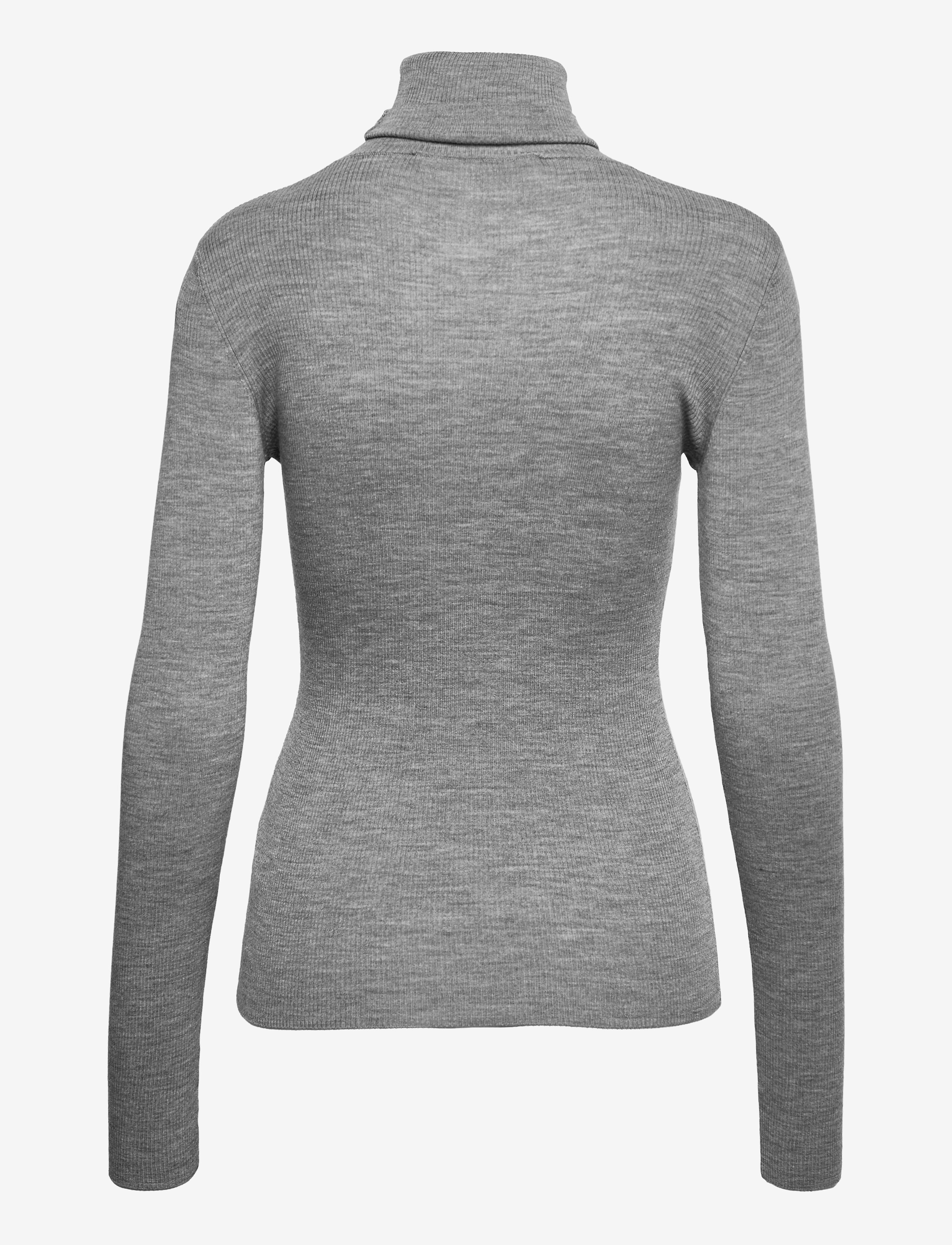 Day Birger et Mikkelsen - Sierra - Daily Elements - rollkragenpullover - medium grey melange - 1