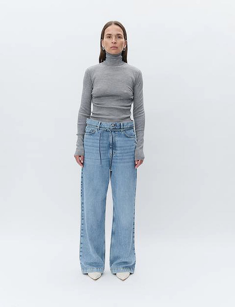 Day Birger et Mikkelsen - Sierra - Daily Elements - rullekraver - medium grey melange - 0