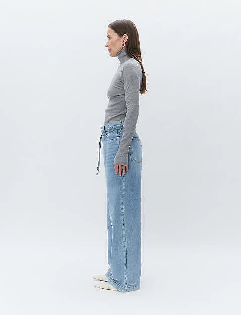 Day Birger et Mikkelsen - Sierra - Daily Elements - rullekraver - medium grey melange - 3