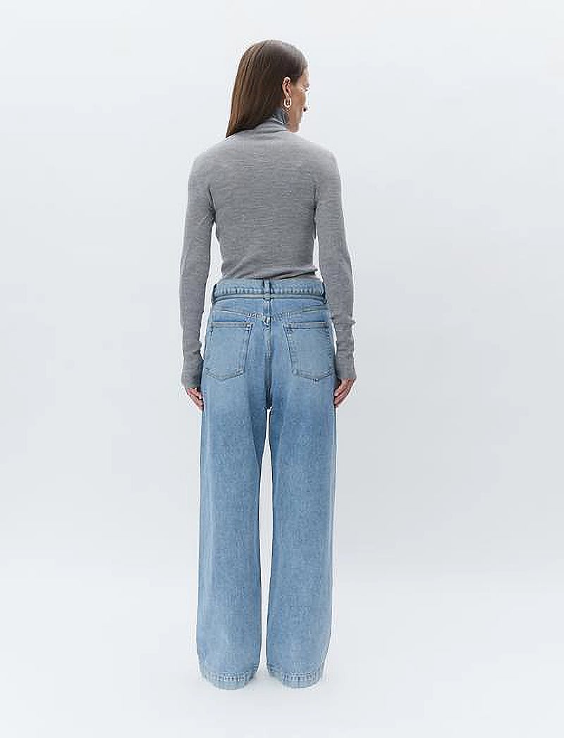 Day Birger et Mikkelsen - Sierra - Daily Elements - rullekraver - medium grey melange - 4