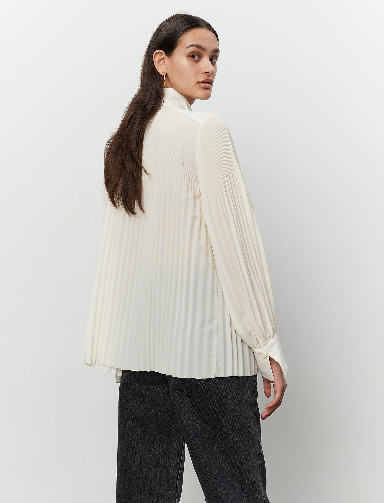 Day Birger et Mikkelsen - Clarissa - Solid Plissé - papyrus - 4