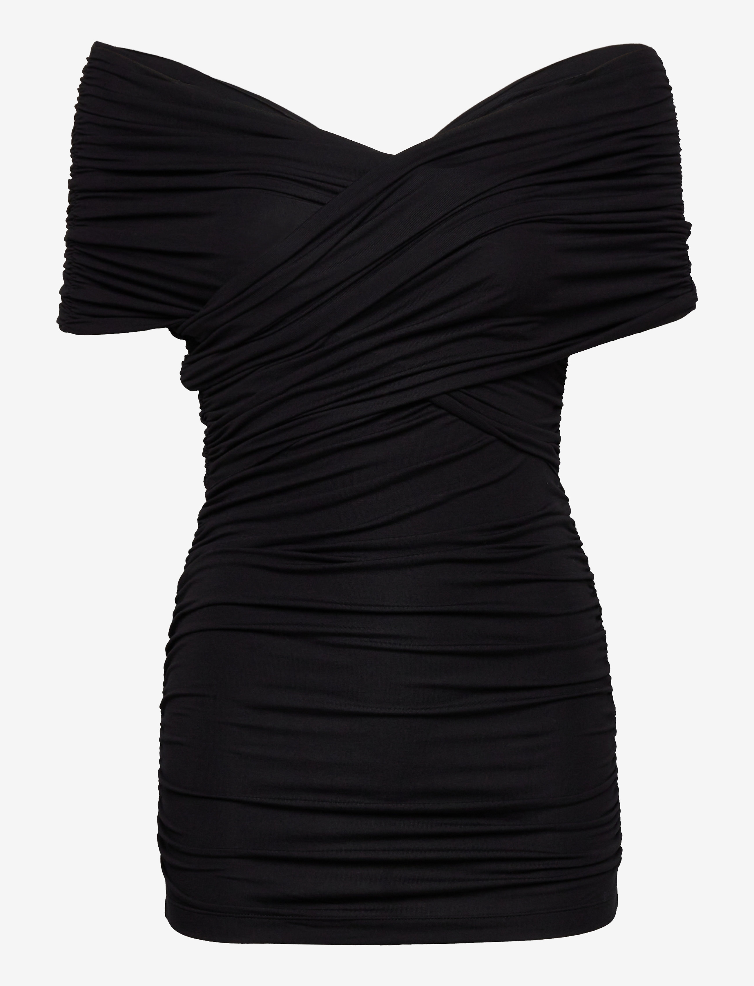 Scarlet - Wrap Jersey - BLACK